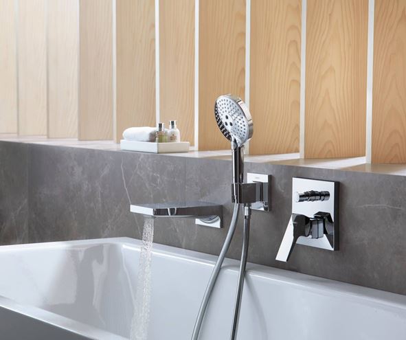 HANSGROHE METROPOL vanová podomítková baterie, s přepínačem, matná bílá 32545700 Obrázek - fotka