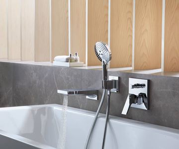 HANSGROHE METROPOL vanová podomítková baterie, s přepínačem, matná bílá 32545700 Obrázek - fotka