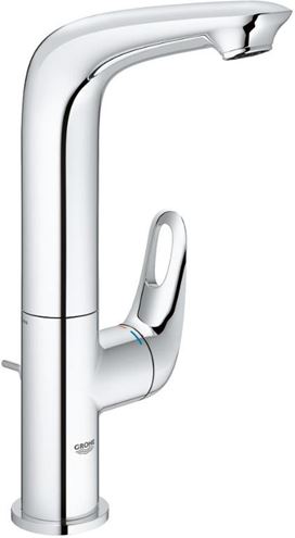 GROHE EUROSTYLE umyvadlová stojánková baterie, s odtokovou soupravou, chrom 23569003 Obrázek - Hlavní obrázek