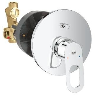 GROHE BAULOOP vanová podomítková baterie, s přepínačem, s tělesem, chrom 29081000 Obrázek - fotka