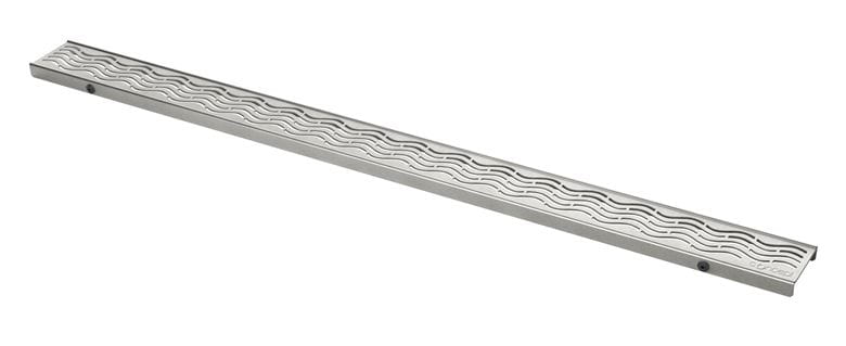 CONCEPT 50 perforovaný rošt WATER 978 mm, kartáčovaná nerez ocel 449278 Obrázek - Hlavní obrázek