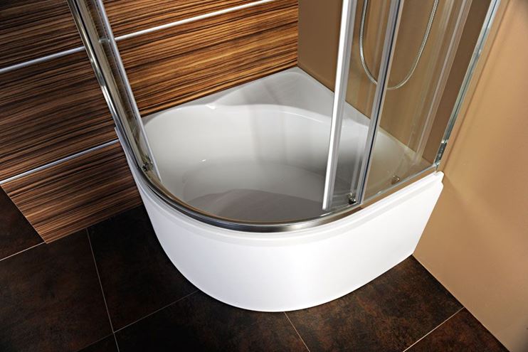 POLYSAN SELMA čelní panel k vaničkám 900x900mm, akrylát, bílá 28812 Obrázek - fotka
