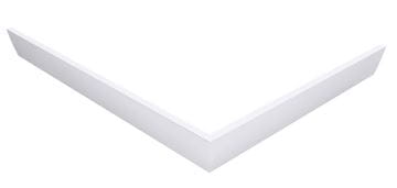 POLYSAN panel k vaničkám 900x900mm, rohový, akrylát, bílá