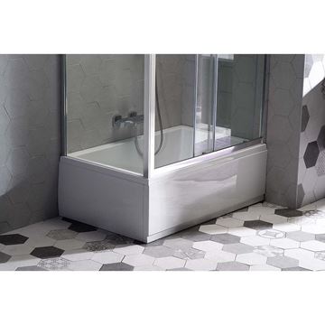 POLYSAN DEEP PLAIN boční panel ke sprchové vaničce 91x36 cm 89781 Obrázek - fotka