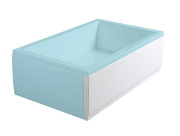 POLYSAN DEEP PLAIN čelní panel ke sprchové vaničce 101x36 cm, pravý