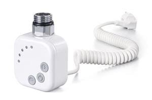 P.M.H. HT2 topná tyč 200W, elektrická, kroucený kabel, s termostatem, bílá lesk