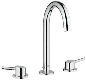 GROHE CONCETTO umyvadlová stojánková baterie, 3-otvorová, s odtokovou soupravou, chrom