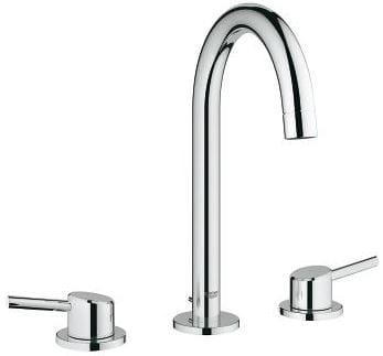 GROHE CONCETTO umyvadlová stojánková baterie, 3-otvorová, s odtokovou soupravou, chrom 20216001 Obrázek - Hlavní obrázek