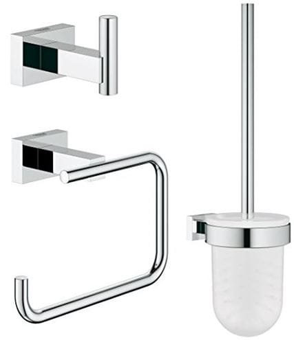 GROHE ESSENTIALS CUBE sada doplňků pro WC a koupelnu, chrom 40757001 Obrázek - Hlavní obrázek