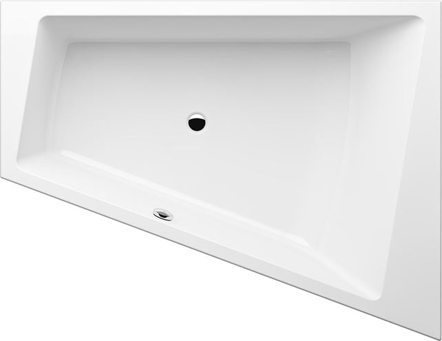 GKI MEMO rohová vana 175x135 cm, pro 2 osoby, bez nožiček, akrylát MEBWE175135RW Obrázek - Hlavní obrázek