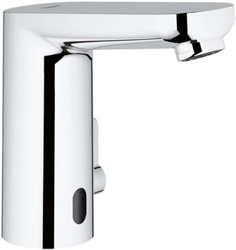 GROHE EUROSMART COSMOPOLITAN E umyvadlová senzorová baterie s regulací teploty, napájení z baterie, Water Saving, chrom