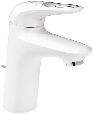 GROHE EUROSTYLE umyvadlová stojánková baterie, s odtokovou soupravou, měsíční bílá/chrom 33558LS3 Obrázek - Hlavní obrázek
