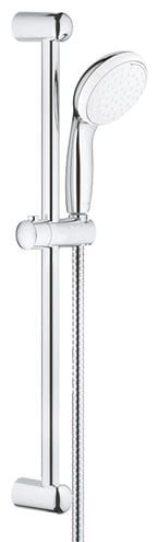 GROHE NEW TEMPESTA 100 sprchová souprava 3-dílná, ruční sprcha pr. 100 mm, 2 proudy, tyč, hadice, Water Saving, chrom 26803000 Obrázek - Hlavní obrázek