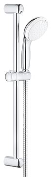 GROHE NEW TEMPESTA 100 sprchová souprava 3-dílná, ruční sprcha pr. 100 mm, 2 proudy, tyč, hadice, Water Saving, chrom