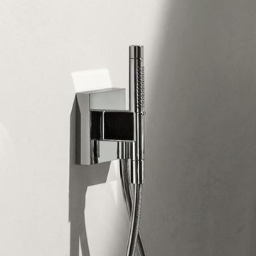 AXOR STARCK ORGANIC 2JET sprchová souprava 3-dílná, ruční sprcha 190 mm, 2 proudy, hadice, držák, chrom 12626000 Obrázek - fotka