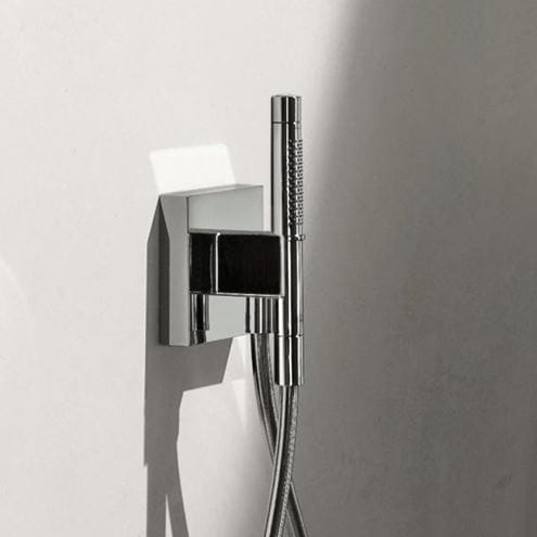 AXOR STARCK ORGANIC 2JET sprchová souprava 3-dílná, ruční sprcha 190 mm, 2 proudy, hadice, držák, chrom 12626000 Obrázek - fotka