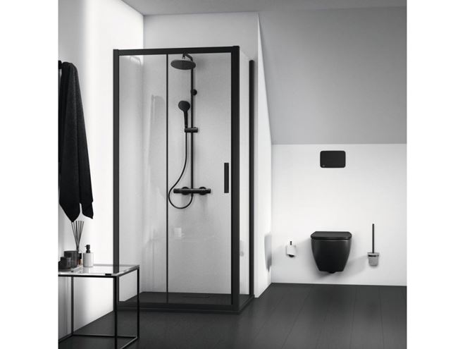 IDEAL STANDARD TESI závěsné WC, se SoftClosing sedátkem, AquaBlade splachování, černá T3546V3 Obrázek - fotka