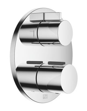 DORNBRACHT META podomítková termostatická baterie, pro 2 spotřebiče, lesklý chrom