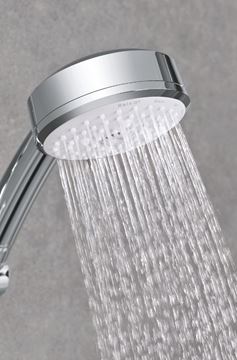 GROHE NEW TEMPESTA COSMOPOLITAN 100 sprchová souprava 3-dílná, ruční sprcha pr. 100 mm, 3 proudy, hadice, držák, Water Saving, chrom 27588002 Obrázek - fotka