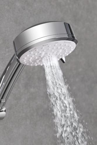 GROHE NEW TEMPESTA COSMOPOLITAN 100 ruční sprcha pr. 100 mm, 3 proudy, Water Saving, chrom 27574002 Obrázek - fotka