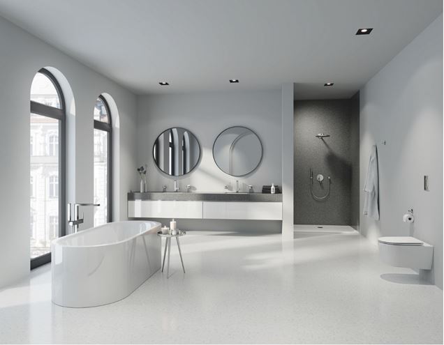 GROHE RAINSHOWER SMARTACTIVE 310 horní sprcha pr. 310 mm, 2 proudy, s ramenem, chrom 26475000 Obrázek - fotka