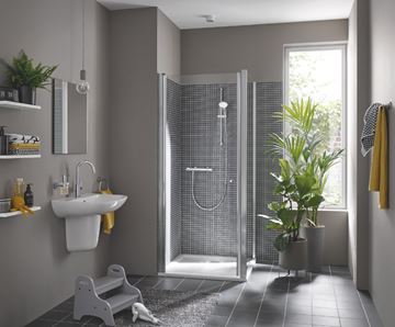 GROHE GROHTHERM 500 sprchový set s termostatickou baterií, ruční sprcha, tyč, hadice, chrom 34796000 Obrázek - fotka