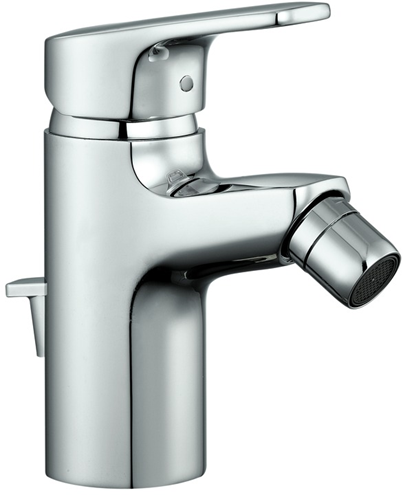 LAUFEN CITYPRO bidetová stojánková baterie, s odtokovou soupravou, chrom HF500910100000 Obrázek - Hlavní obrázek