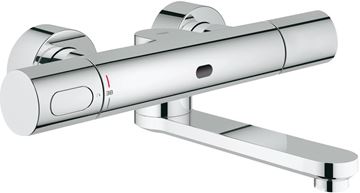 GROHE EUROSMART COSMOPOLITAN E umyvadlová termostatická senzorová baterie, napájení z baterie, chrom