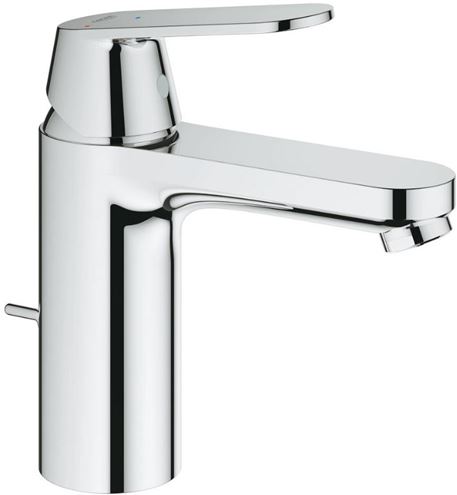 GROHE EUROSMART COSMOPOLITAN umyvadlová stojánková baterie, s odtokovou soupravou, studený start, chrom 2339600E Obrázek - Hlavní obrázek