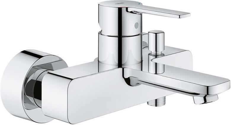 GROHE LINEARE vanová nástěnná baterie, s přepínačem, chrom 33849001 Obrázek - Hlavní obrázek