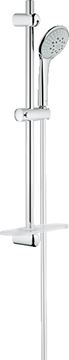 GROHE EUPHORIA 110 CHAMPAGNE sprchová souprava 4-dílná, ruční sprcha pr. 110 mm, 3 proudy, tyč, hadice, polička, chrom