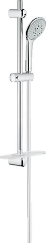 GROHE EUPHORIA 110 CHAMPAGNE sprchová souprava 4-dílná, ruční sprcha pr. 110 mm, 3 proudy, tyč, hadice, polička, chrom 27232001 Obrázek - Hlavní obrázek