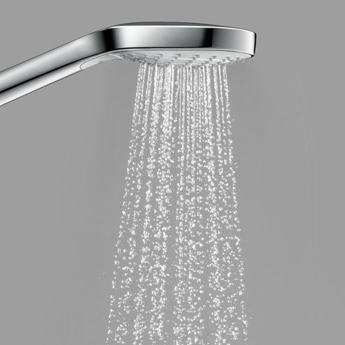 HANSGROHE CROMA SELECT S 3JET ruční sprcha pr. 110 mm, 3 proudy, bílá/chrom 26800400 Obrázek - fotka