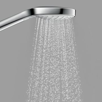HANSGROHE CROMA SELECT S 3JET ruční sprcha pr. 110 mm, 3 proudy, bílá/chrom 26802400 Obrázek - fotka