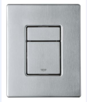 GROHE SKATE COSMOPOLITAN ovládací tlačítko pro dvě splachování, ocel/plast, kartáčovaný nerez