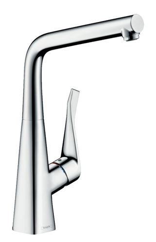 HANSGROHE METRIS M71 dřezová baterie, sklopná pod okno, chrom 14823000 Obrázek - Hlavní obrázek