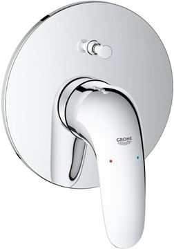 GROHE EUROSTYLE vanová podomítková baterie, s přepínačem, chrom