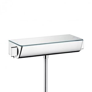 HANSGROHE ECOSTAT SELECT sprchová nástěnná termostatická baterie, pro renovaci, bílá/chrom