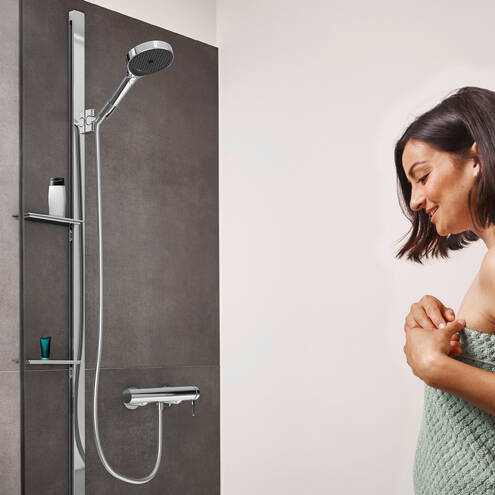 HANSGROHE FINORIS nástěnná sprchová baterie, chrom 76620000 Obrázek - fotka