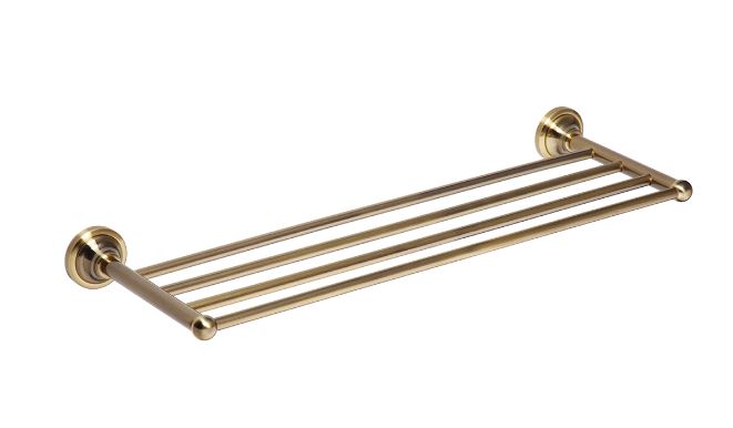 BEMETA RETRO držák ručníků 665 mm, bronz 144102187 Obrázek - Hlavní obrázek