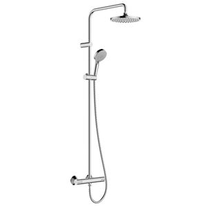 HANSGROHE VERNIS BLEND SHOWERPIPE 200 sprchový set s termostatickou baterií, horní sprcha, ruční sprcha se 2 proudy, tyč, hadice, EcoSmart, chrom