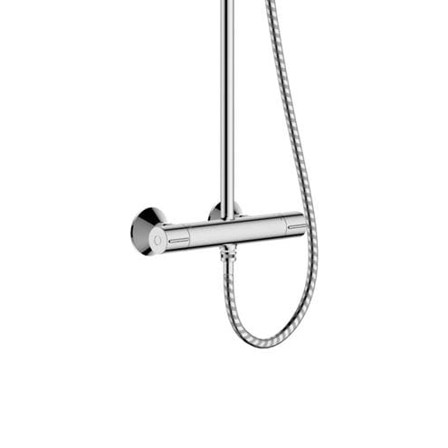 HANSGROHE VERNIS BLEND SHOWERPIPE 200 sprchový set s termostatickou baterií, horní sprcha, ruční sprcha se 2 proudy, tyč, hadice, EcoSmart, chrom 26089000 Obrázek - fotka