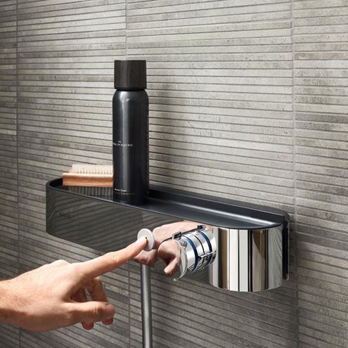 HANSGROHE SHOWERTABLET SELECT 400 sprchová nástěnná termostatická baterie, s držákem sprchy, chrom 24360000 Obrázek - fotka
