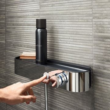 HANSGROHE SHOWERTABLET SELECT 400 sprchová nástěnná termostatická baterie, s držákem sprchy, chrom 24360000 Obrázek - fotka