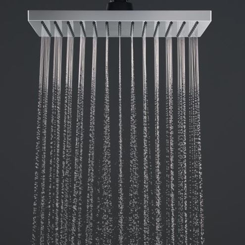 HANSGROHE VERNIS SHAPE SHOWERPIPE 230 vanová termostatická baterie, s horní a ruční sprchou se 2 proudy, EcoSmart, chrom 26098000 Obrázek - fotka
