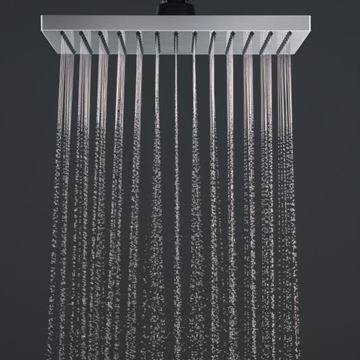 HANSGROHE VERNIS SHAPE SHOWERPIPE 230 vanová termostatická baterie, s horní a ruční sprchou se 2 proudy, EcoSmart, chrom 26098000 Obrázek - fotka
