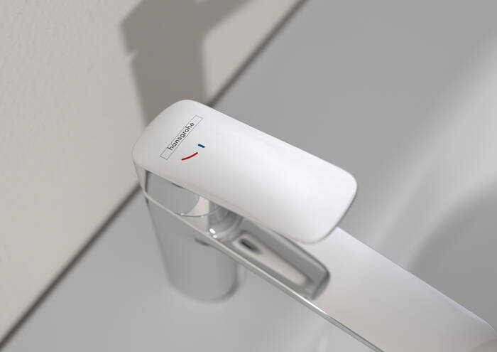 HANSGROHE LOGIS umyvadlová stojánková baterie, s odtokovou soupravou, CoolStart, EcoSmart, chrom 71254000 Obrázek - fotka