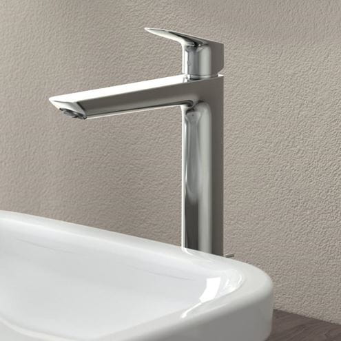 HANSGROHE LOGIS umyvadlová stojánková baterie, s odtokovou soupravou, EcoSmart, chrom 71257000 Obrázek - fotka