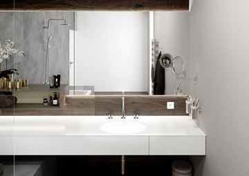 HANSGROHE VERNIS BLEND umyvadlová stojánková baterie 3-otvorová, s odtokovou soupravou, EcoSmart, chrom 71553000 Obrázek - fotka