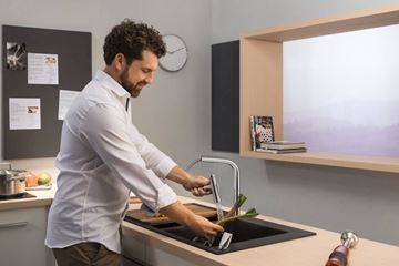 HANSGROHE METRIS SELECT M71 dřezová baterie, s vytahovací sprškou, chrom 73819000 Obrázek - fotka